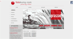 Desktop Screenshot of fotokursy.com